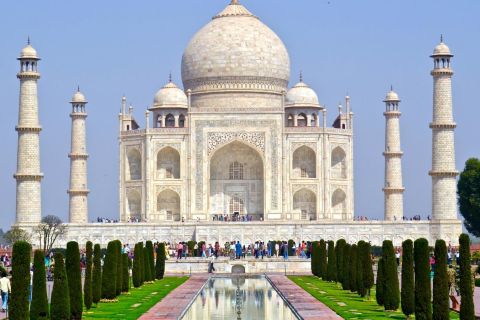 Vanuit Delhi: dagtocht naar Taj Mahal, Agra Fort en Baby Taj