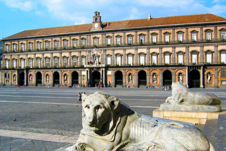 Naples Sightseeing Tour for Small Groups French Tour with Pickup from Central Train Station