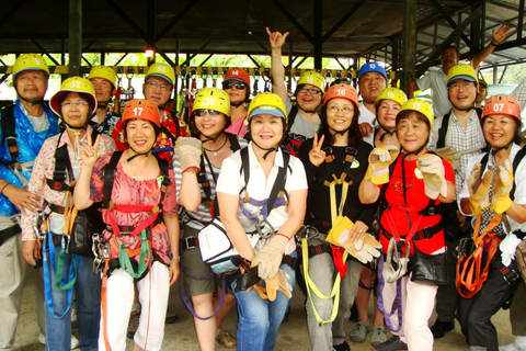 Puntarenas: Zip Line und Eco Bootstour Landausflug