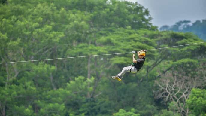 puntarenas zip line and eco boat tour shore excursion