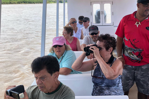 Puntarenas: Zip Line och ekologisk båttur Landutflykt