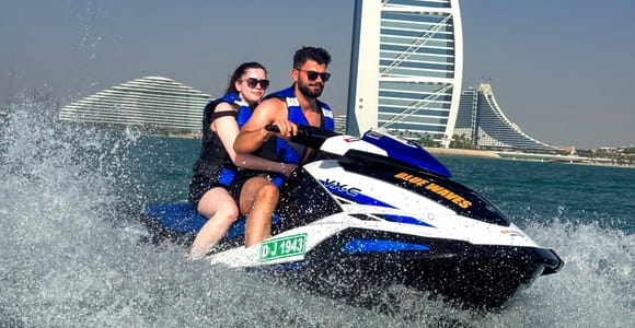 Dubai: Jetski to Burj Arab-Atlantis with Photos and Videos