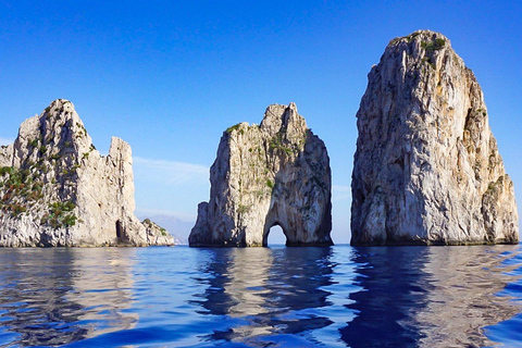 Blue Tour Capri (island tour by boat) departing from Naples
