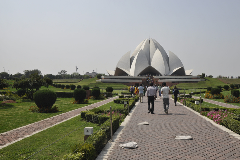 Vieux et New Delhi : visite privée de la ville de 8 heuresVieux et New Delhi : 8 heures de visite privée de la ville