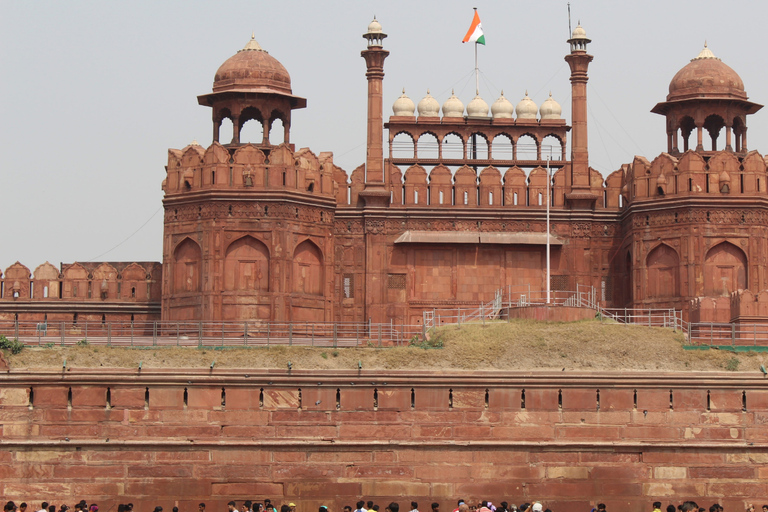 Vieux et New Delhi : visite privée de la ville de 8 heuresVieux et New Delhi : 8 heures de visite privée de la ville