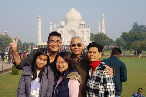 Agra: visite guidée privée à pied de 3 heures du Taj MahalTour sans transferts