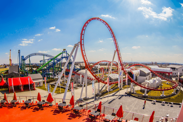 De Cracóvia: bilhete e transporte para o parque de diversões Energylandia