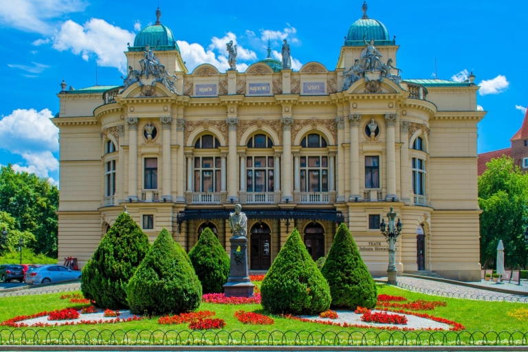 Cracovie: visite touristique de 2 heures en voiture électriqueAudioguide polonais