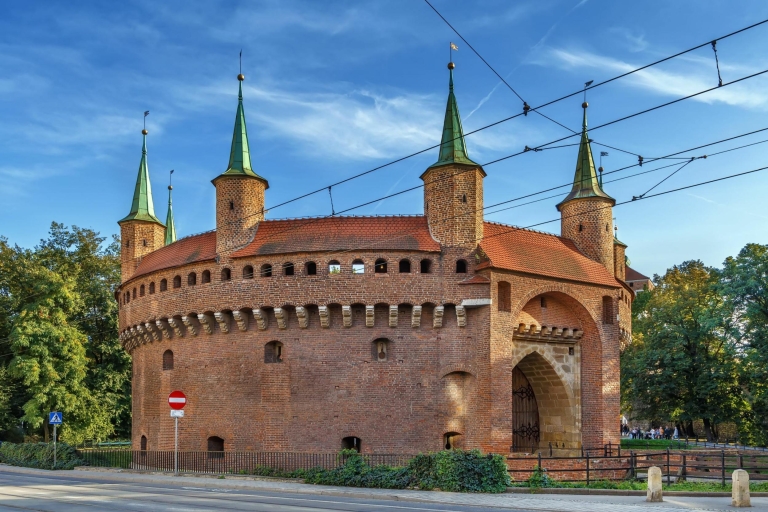Cracovie: visite touristique de 2 heures en voiture électriqueAudioguide polonais