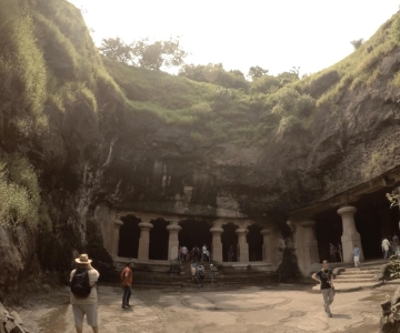 Bombay: Visita guiada de medio día a las cuevas de Elefanta
