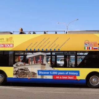 Heraklion: Hop-on Hop-off Open Top Bus Sightseeing Tour