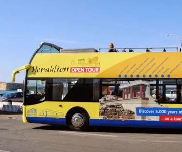 Iraklion: Sightseeing-Tour im Hop-On/Hop-Off-Bus