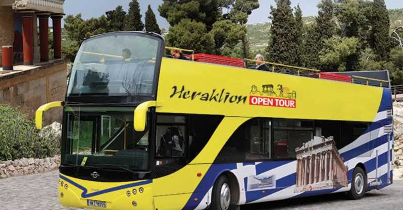 open bus heraklion city tour