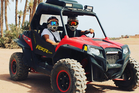 Marrakech : Excursion en Buggy 1000cc à la palmeraie et théMarrakech : Excursion privée en Buggy 1000cc à la palmeraie