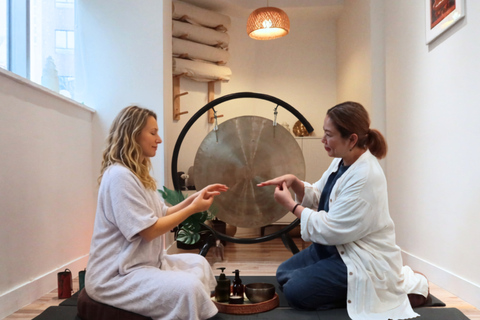 Hong Kong: Jet-Lag Ritual Sound Bath, Meridian Massage & Tea