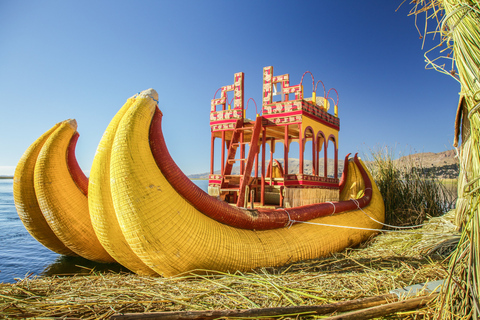 Au départ de Puno : Circuit de 2 jours des îles Uros, Amantaní et Taquile