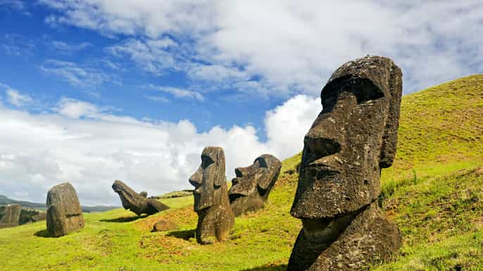 easter island moai sites and anakena beach private tour