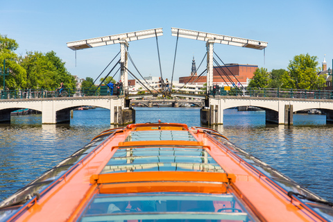 Ámsterdam: crucero de 1 hora por el canal con audioguía GPSÁmsterdam: crucero de 1 hora desde la estación central