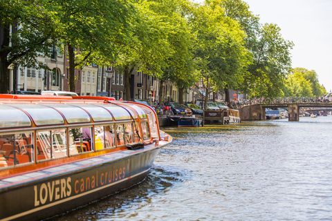 Amsterdam: grachtenrondvaart met gps-audiogids, 1 uurAmsterdam: grachtenrondvaart vanaf Centraal Station, 1 uur