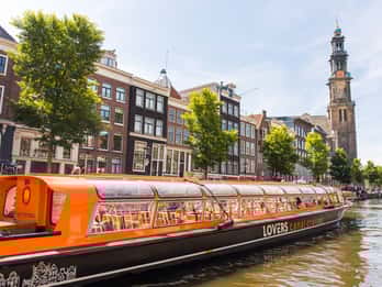 Amsterdam: Grachtenrundfahrt mit GPS-Audioguide Amsterdam: Grachtenrundfahrt mit GPS-Audioguide