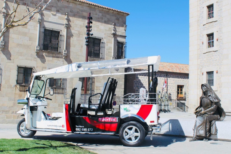 Ávila: tour guiado de la ciudad en tuk tukOpción estándar