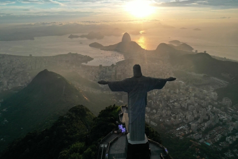 Rio de Janeiro: halve dag Christus de Verlosser en stadstour