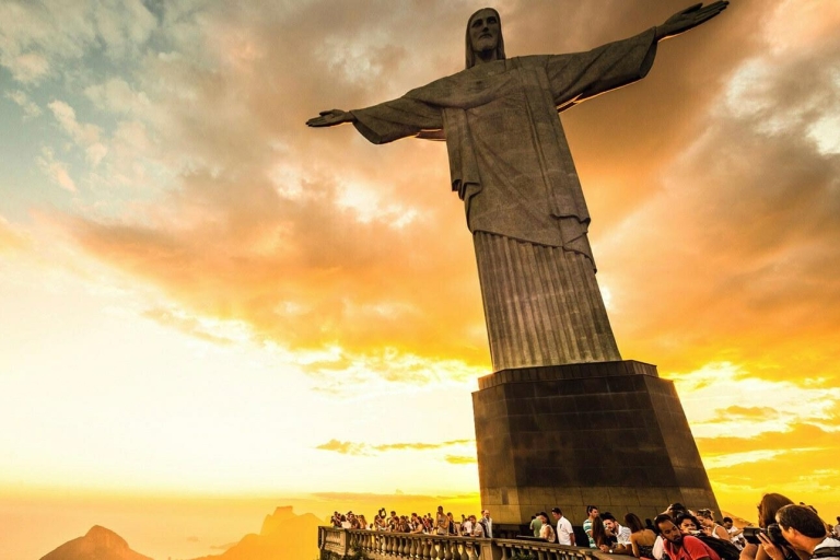 Rio de Janeiro: halve dag Christus de Verlosser en stadstour