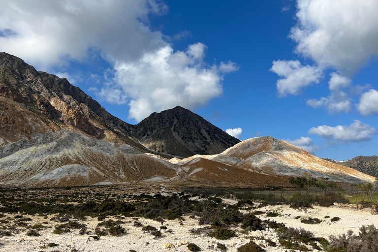 Nisyros komplette Tour: Nikia, Vulkan, Eborio, Mandraki.