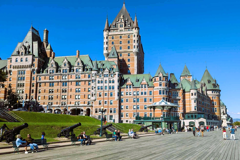 Tour a pie panorámico de la ciudad de Quebec