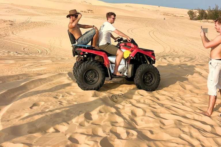 Mui Ne: White Dunes Sunset, Jeep & ATV Adventure Jeep Tour + ATV Passenger Ride