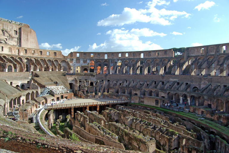 Rome: Colosseum FULL EXPERIENCE ARENA FLOOR GUIDED TOUR Shared Group ( 7 people max)