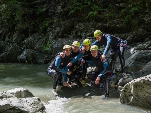 Visit French Pyrenees Half Day Canyoning Adventure in Cauterets, France