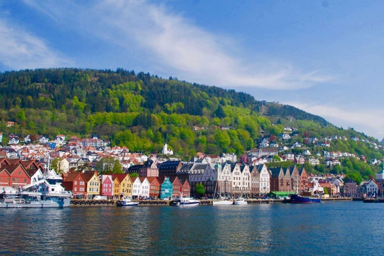 Bergen : visite de la ville, croisière dans le fjord et funiculaire du mont Fløyen