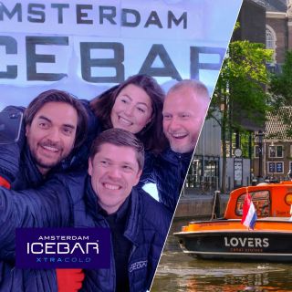 Amsterdam: rondvaart en toegang tot Xtracold Icebar