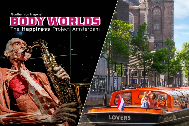 Amsterdam: Body Worlds Expositie en rondvaart grachten