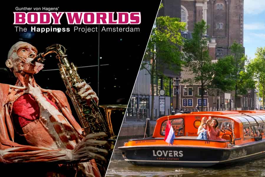Amsterdam: Körperwelten-Ausstellung und Grachtenrundfahrt. Foto: GetYourGuide Amsterdam: Körperwelten-Ausstellung und Grachtenrundfahrt. Foto: GetYourGuide