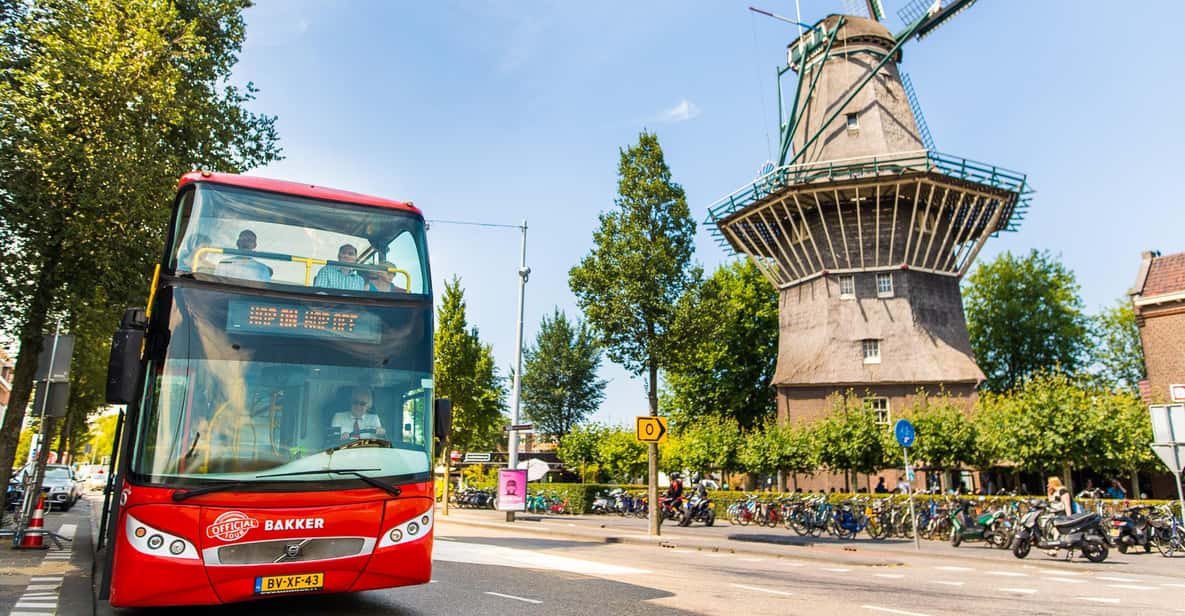 Afbeelding 1 van Amsterdam: Combo Rijksmuseum & Hop-On Hop-Off Bus