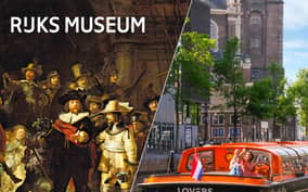 Amsterdam: Rijksmuseum Entry and Canal Cruise