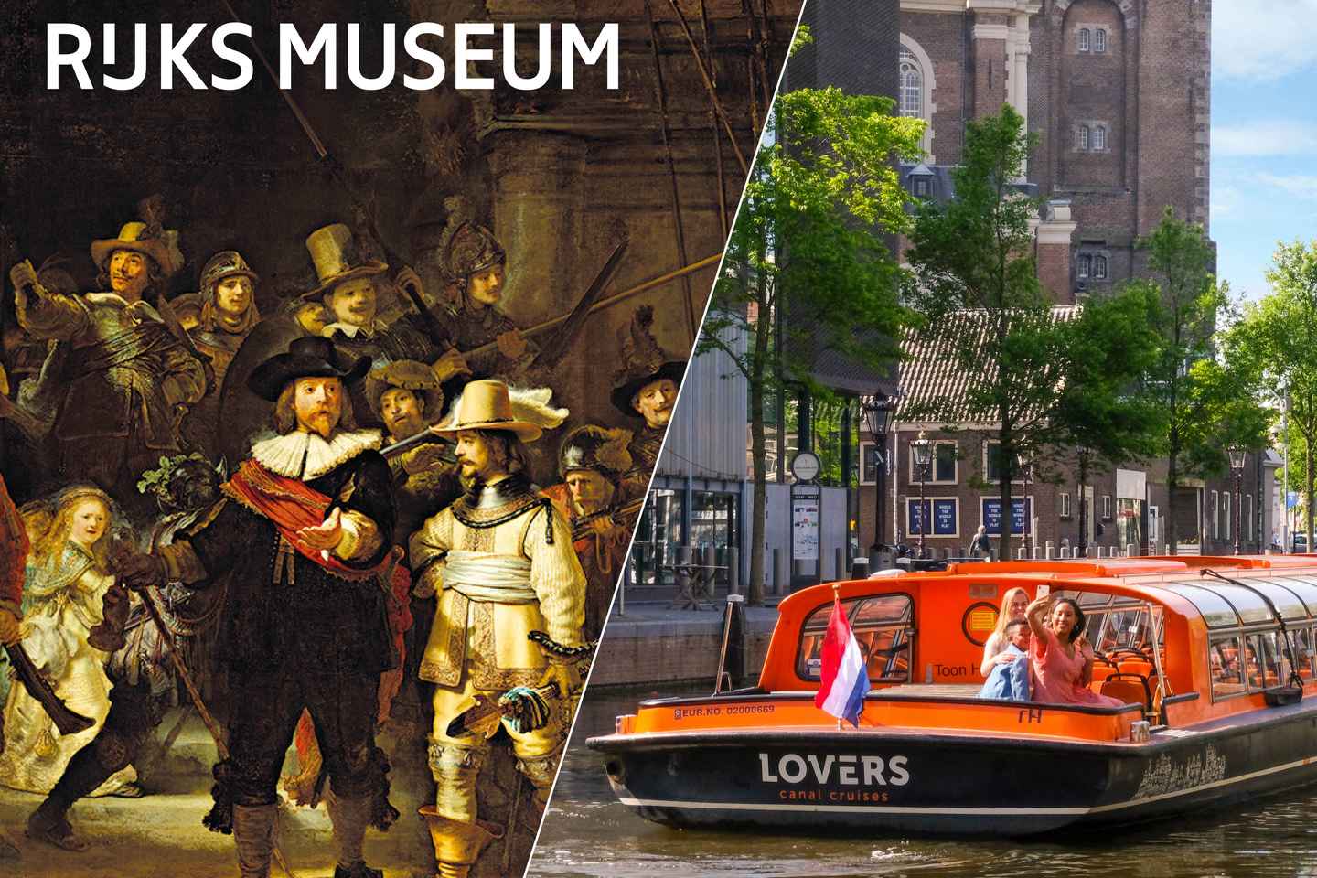 Amsterdam: Rijksmuseum and Canal Cruise - Amsterdam: Rijksmuseum Entry Ticket and Canal Cruise Combo