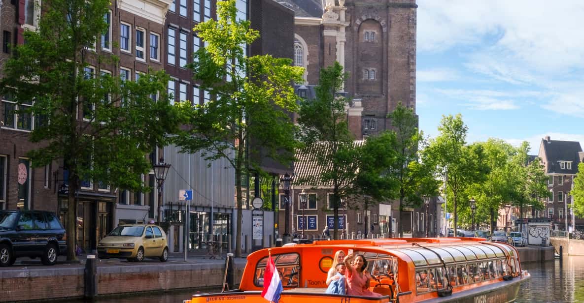 Afbeelding 2 van Amsterdam: Rijksmuseum toegangsbewijs en grachtenrondvaart combo