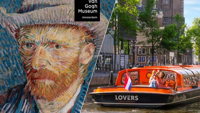 amsterdam van gogh museum e crociera lungo i canali