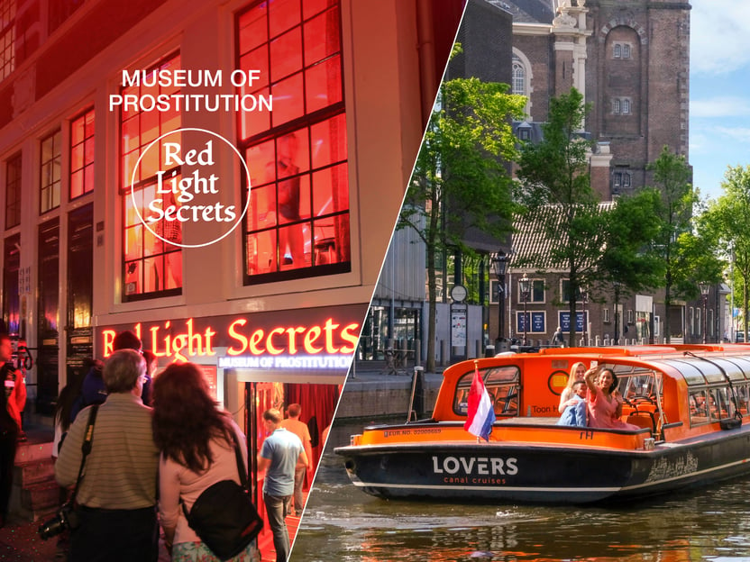 Amsterdam: Museo Red Light Secrets e crociera di 1 ora