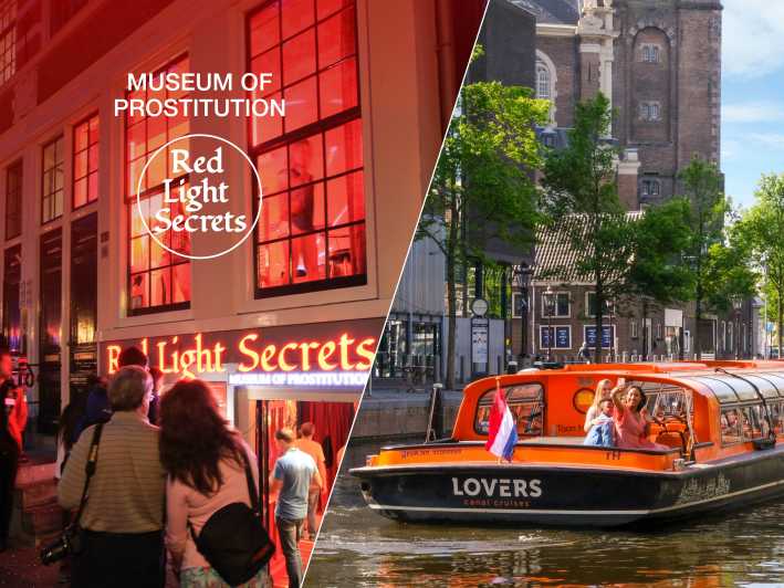 アムステルダム：レッドライト シークレット博物館＆1時間の運河クルーズ
