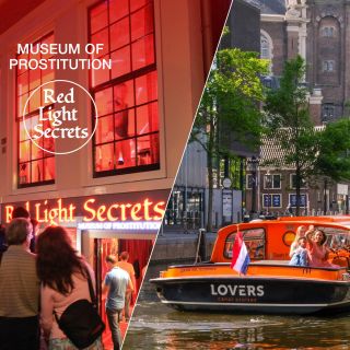 Amsterdam: Red Light Secrets Museum and 1-Hour Canal Cruise