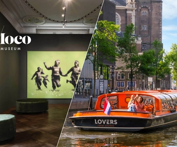 Amsterdam: Bilet wstępu do Muzeum Moco i rejs po kanałach