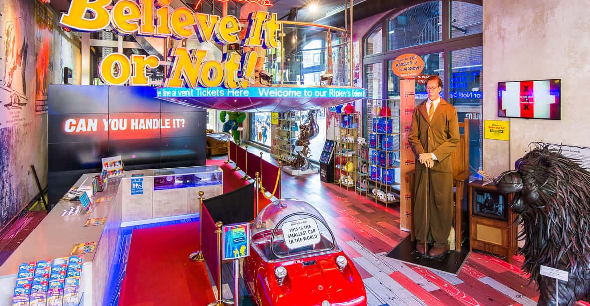Afbeelding 5 van Grachtenrondvaart door Amsterdam van 1 uur en Ripley's Believe it or Not