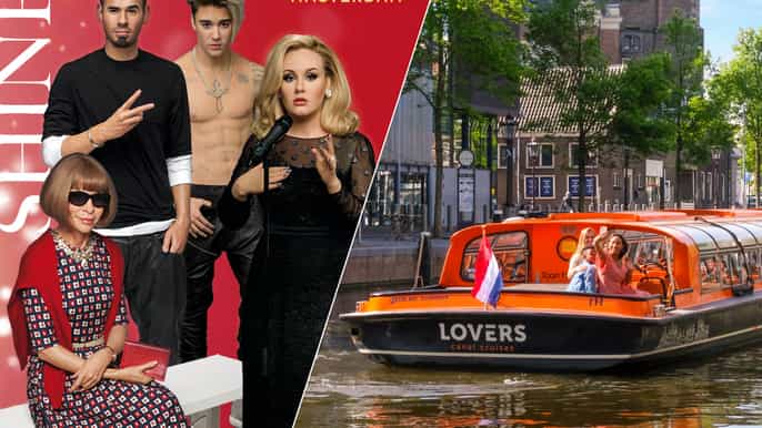 amsterdam combo madame tussauds and canal cruise