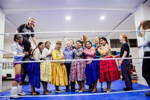 La Paz: Cholitas Wrestling Show with Transfers