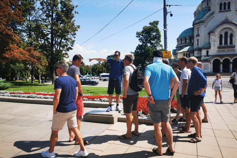 Tour privato a piedi di Sofia con colazione tradizionale