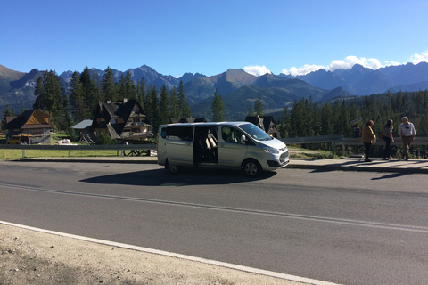 From Krakow: Slovakia Treetop Walk, Zakopane & Thermal Baths Shared Tour